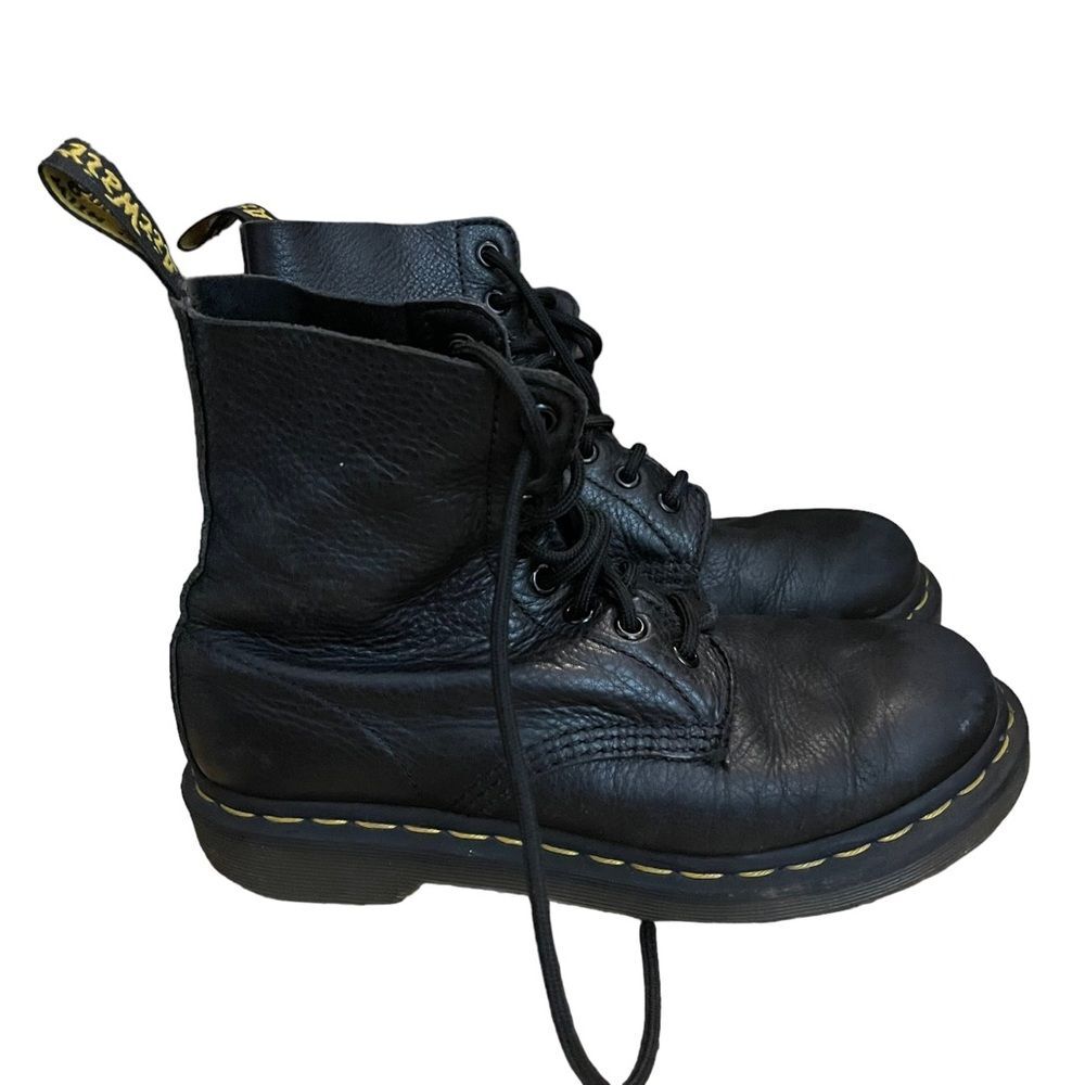 Dr. Martens 1460 Black Leather Lace Up Boots